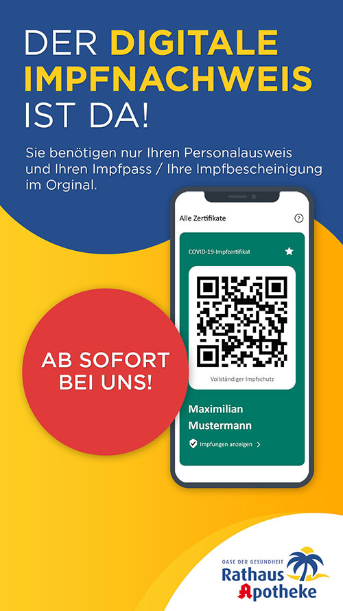Ihr digitaler Impfnachweis