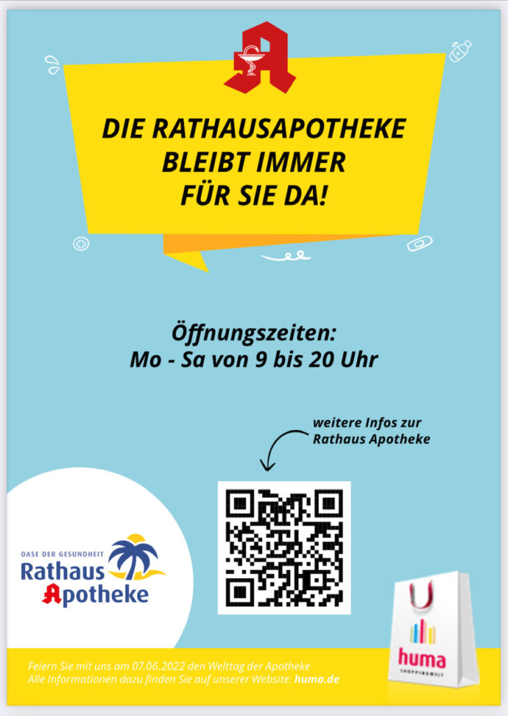 Rathaus Apotheke bleibt geöffnet