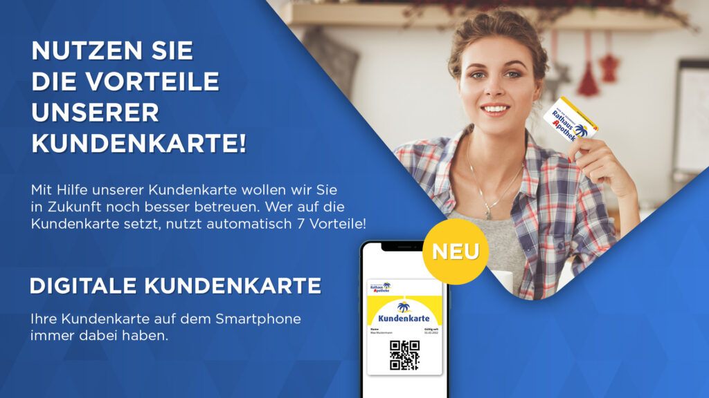 Digitale Kundenkarte auf dem Smartphone