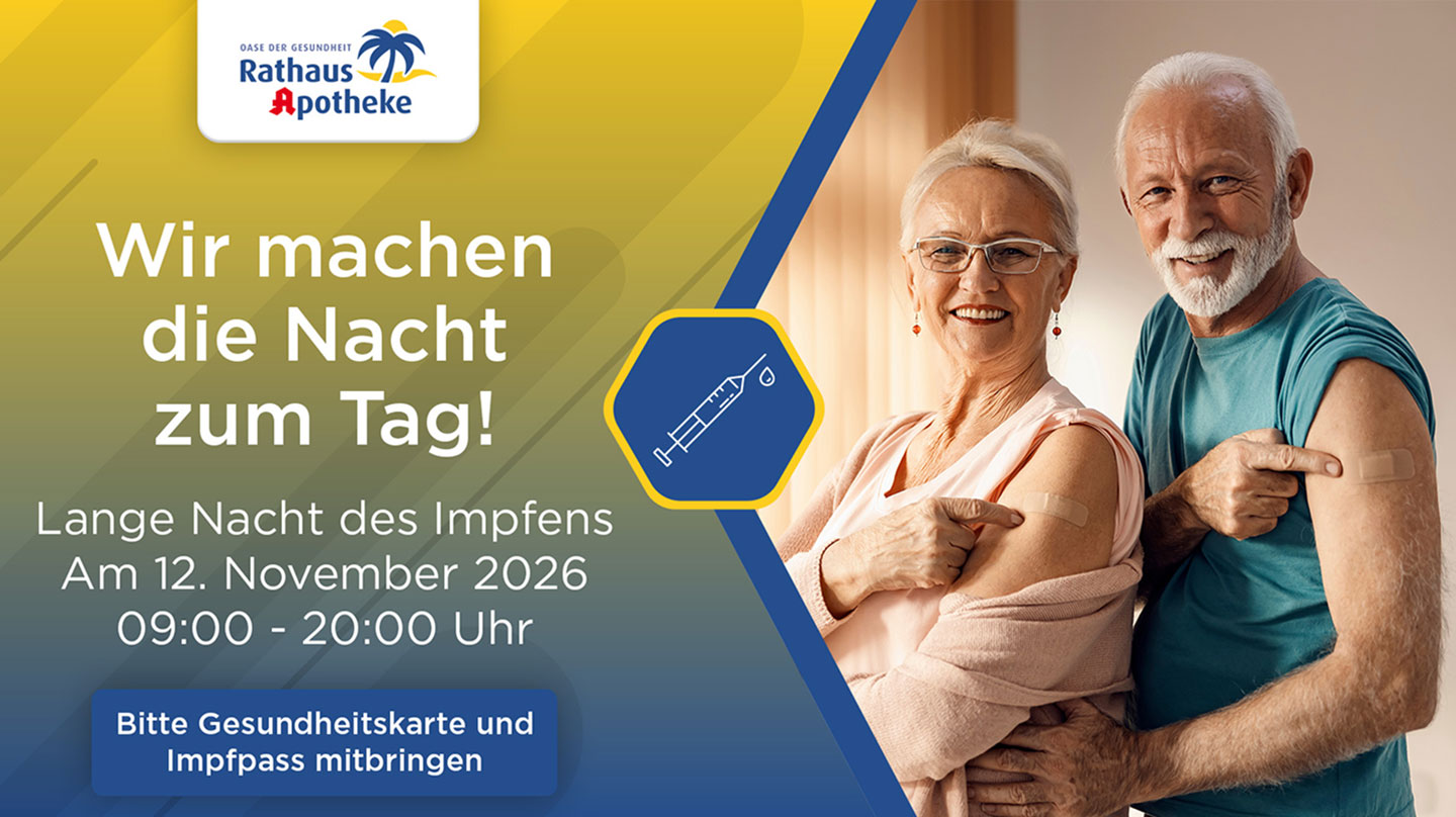 Einladung zur Langen Nacht des Impfens